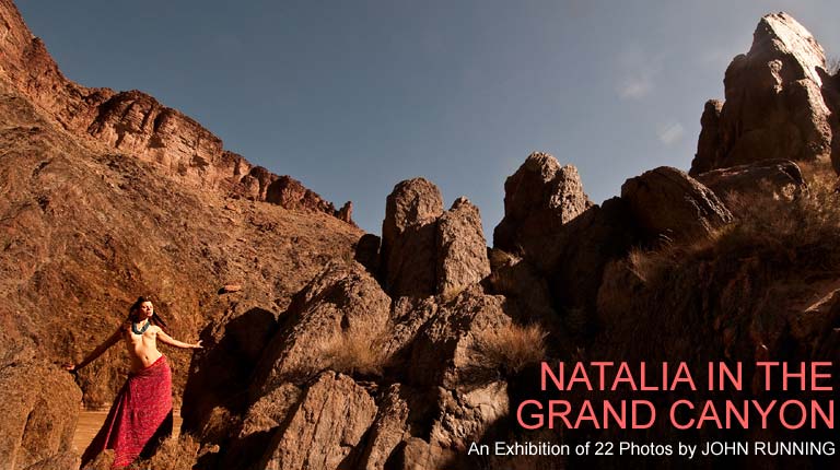 Michelle7.com July 2010 Issue - Natalia in the Grand Canyon: Nudes by John Running